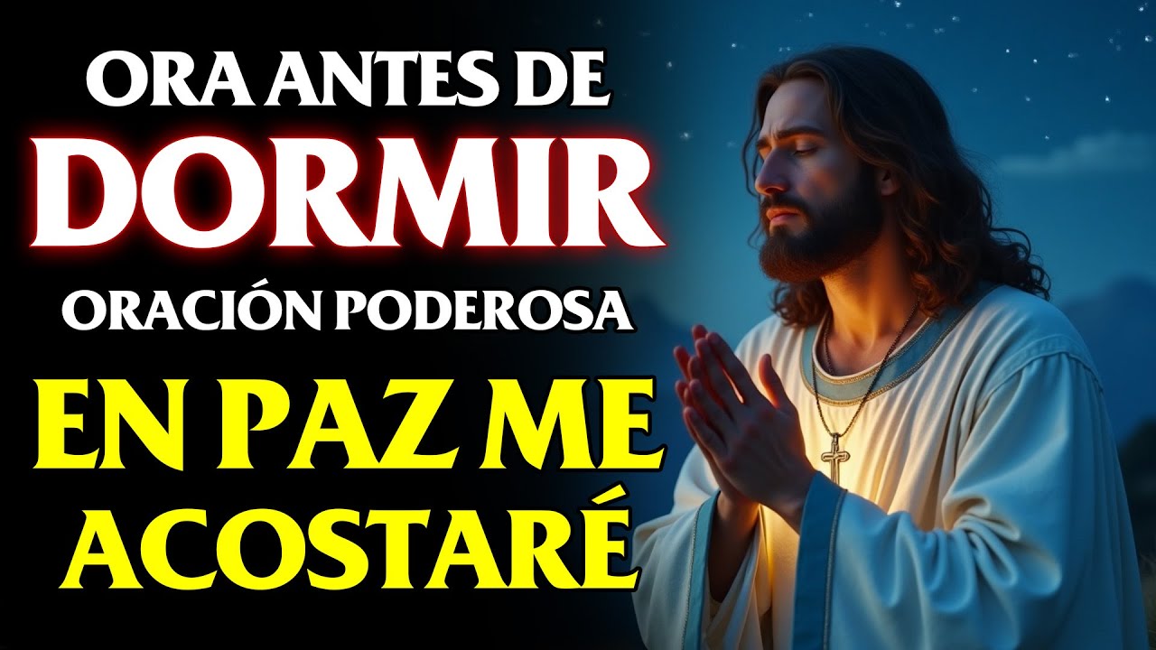 Salmo 4:8 - La Oración Nocturna Más Poderosa para Dormir Tranquilo 🙏