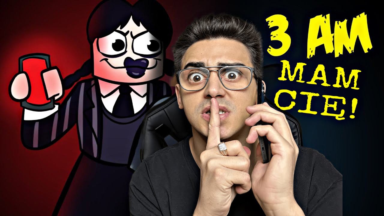 NIGDY NIE DZWOŃ DO WEDNESDAY o 3:00 w NOCY! ROBLOX