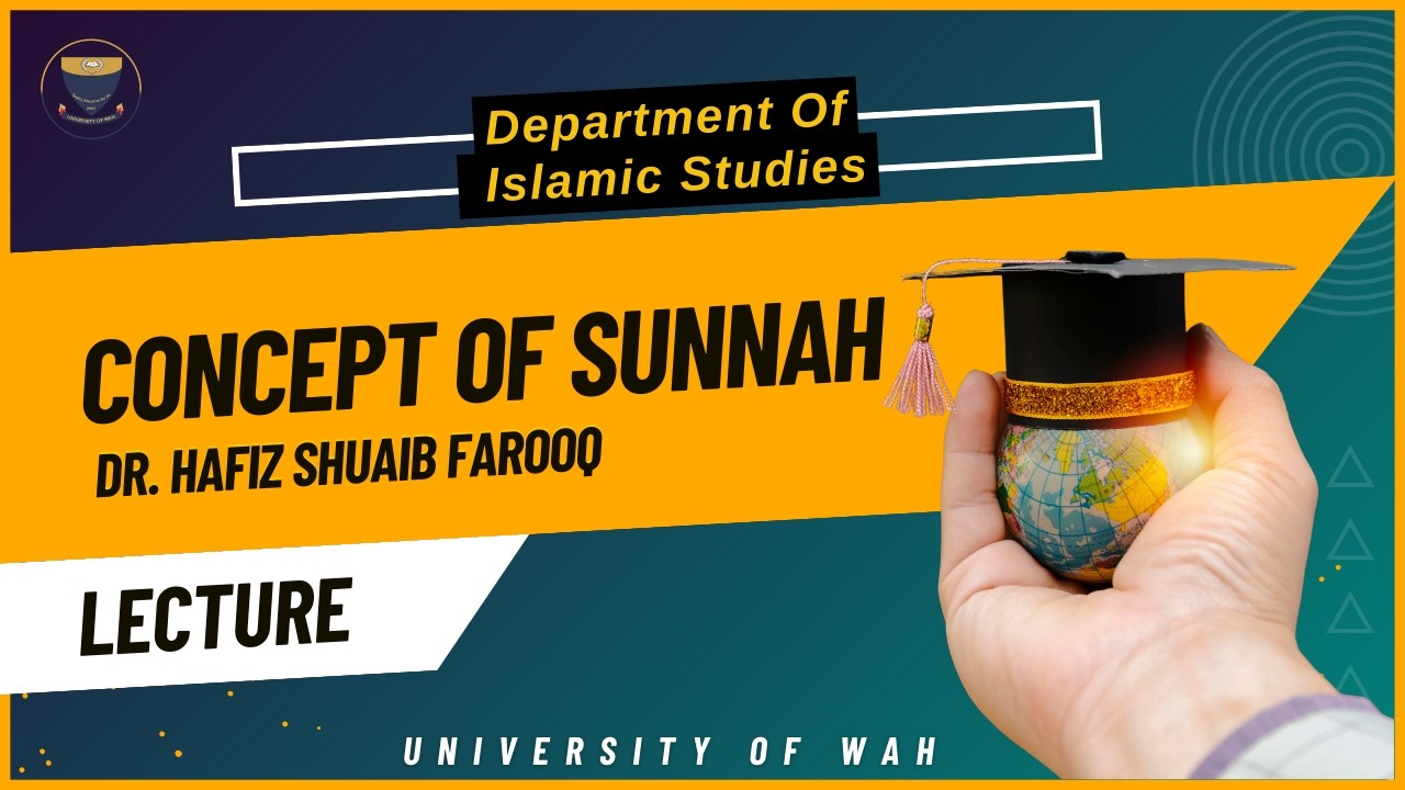 Concept of Sunnah | Dr. Hafiz Shuaib Farooq
