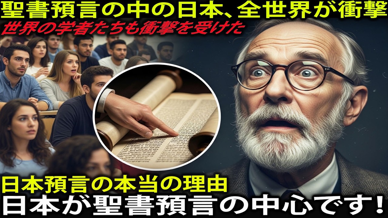 [海外感動秘話] 全世界の学者も衝撃を受けた聖書の預言、日本が名指しされたその衝撃の理由