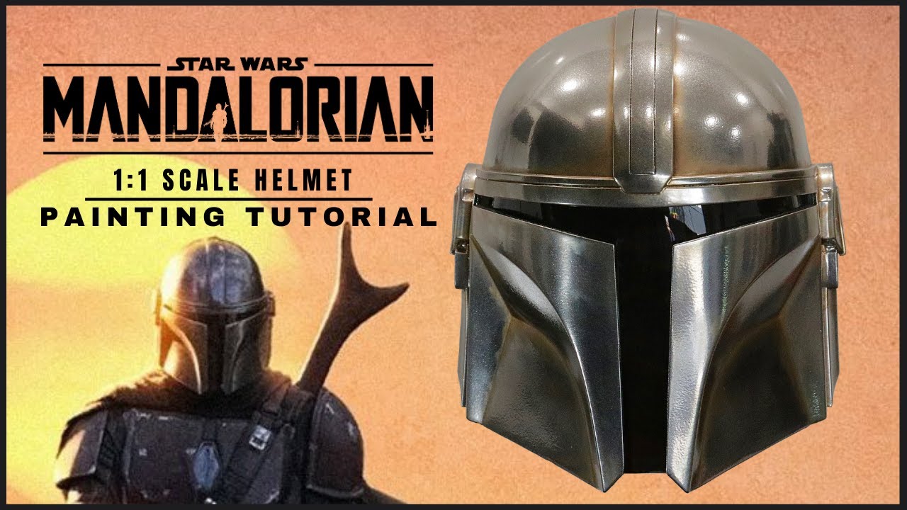 Mandalorian Helmet Replica-  Painting Tutorial