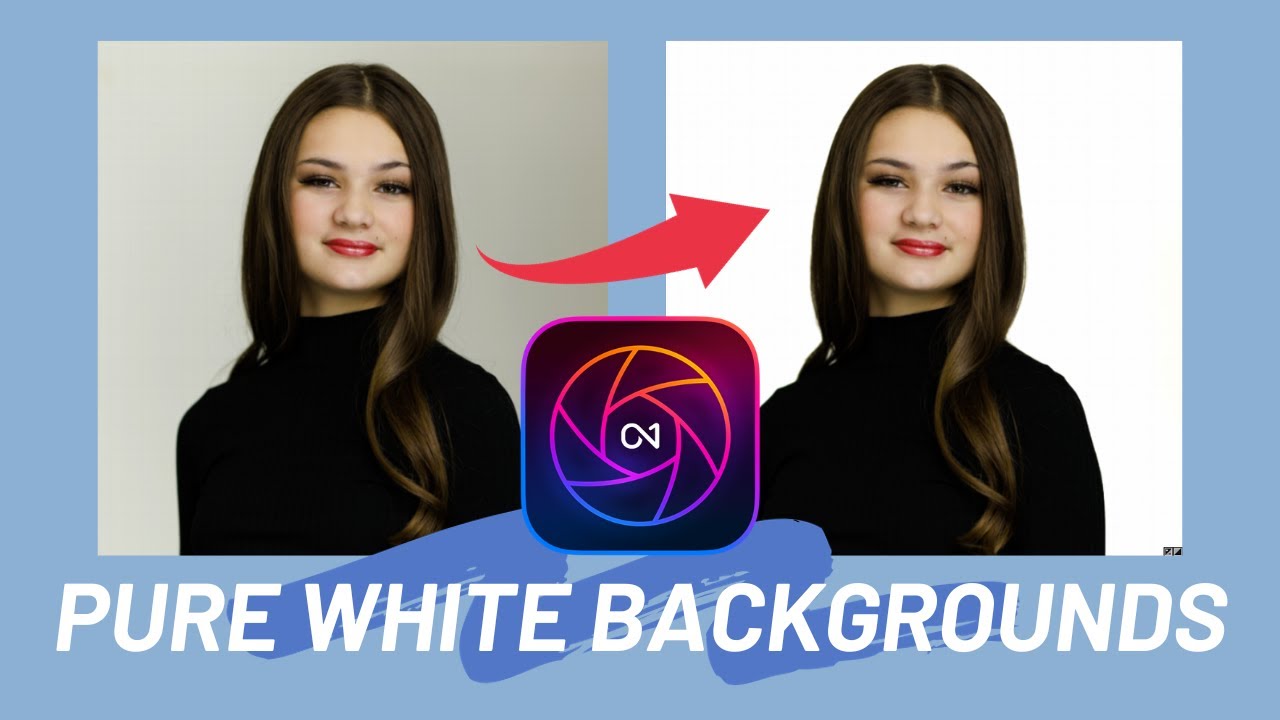 Achieve Perfect Pure White Backgrounds with ON1 Photo Raw