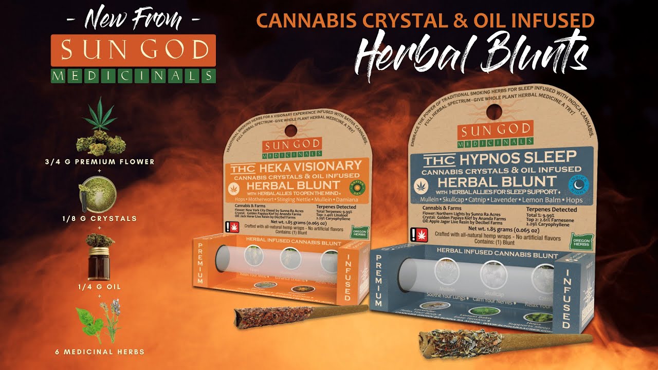 Hot New Product: Infused Cannabis Blunts with Healing Herbs