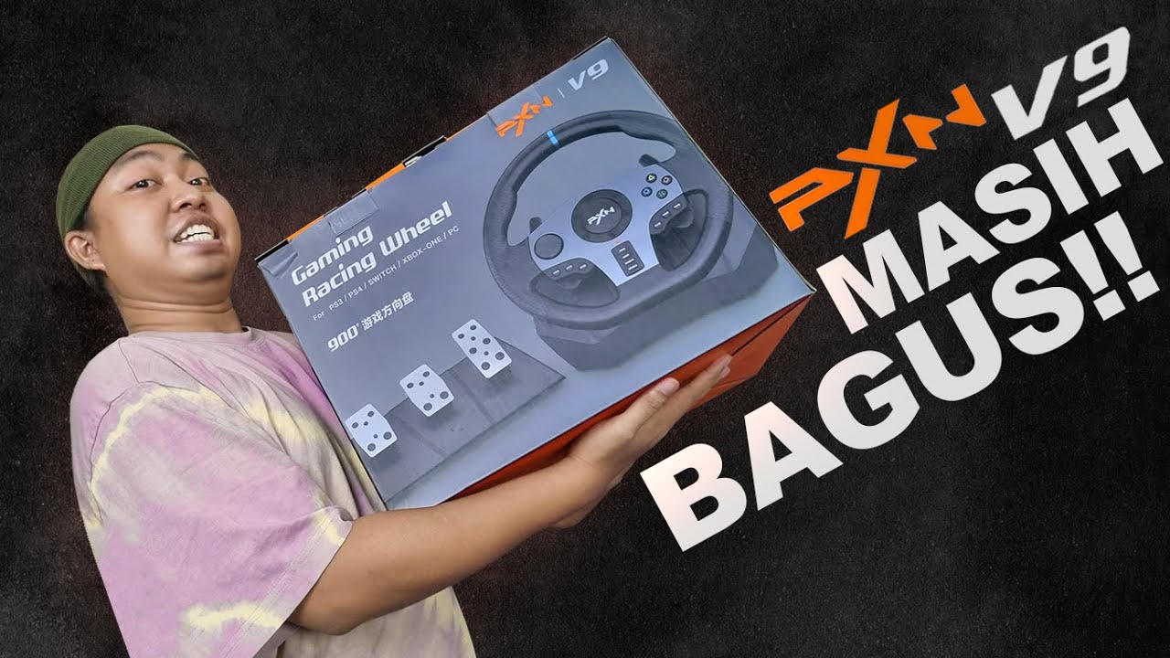 Baru Nyobain Steering Wheel Budget | PXN V9