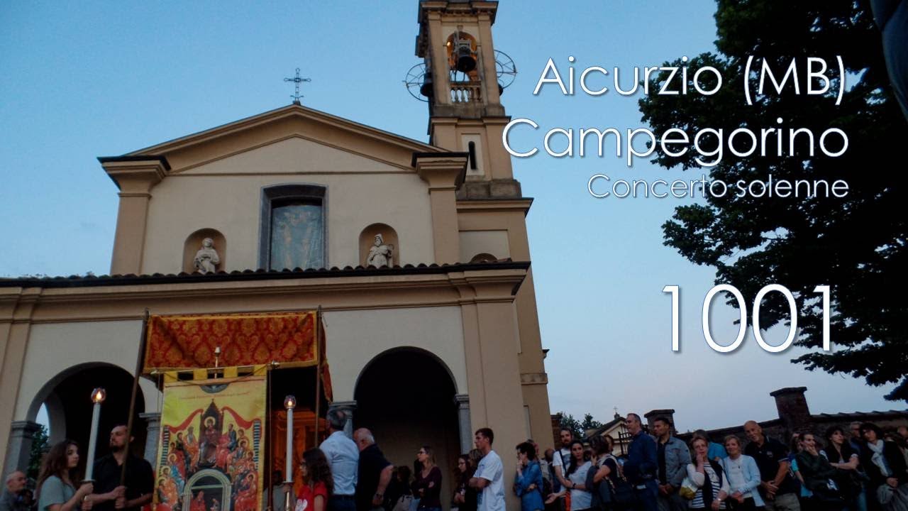 Le campane di Aicurzio (MB) - Santuario di Campegorino - Concerto solenne