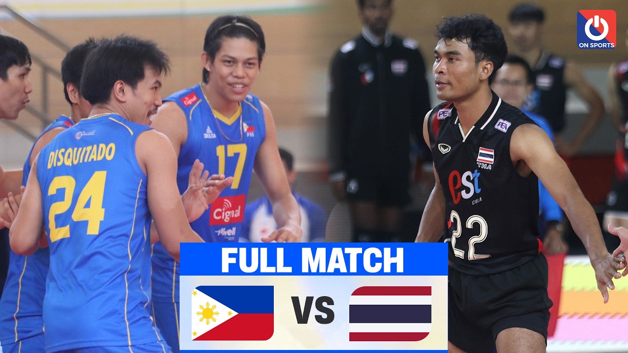 FULL HD | PHILIPPINES vs. THAILAND | Anurak phô diễn đẳng cấp trước Leo Ordiales