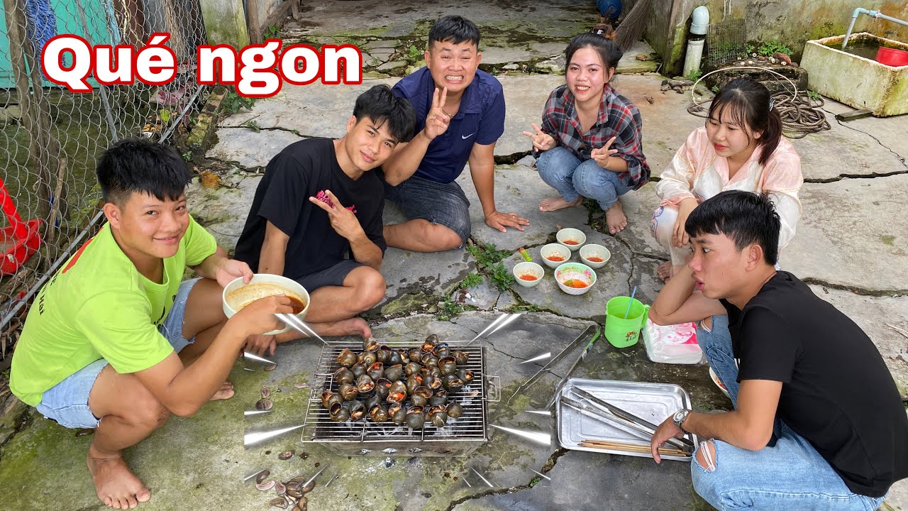 Mùa Nước Lên Mua Được Mấy Kí Ốc Siêu To Bồi Bổ Anh Em