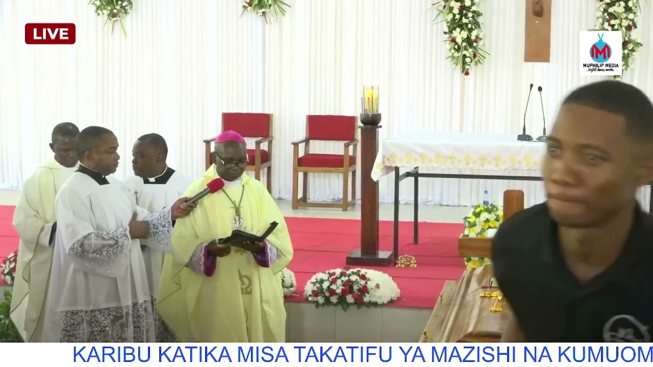 SALA YA BURIANI KABLA YA MAZISHI KWA MAREHEMU PADRI PAUL SABUNI KITUO CHA HIJA PUGU