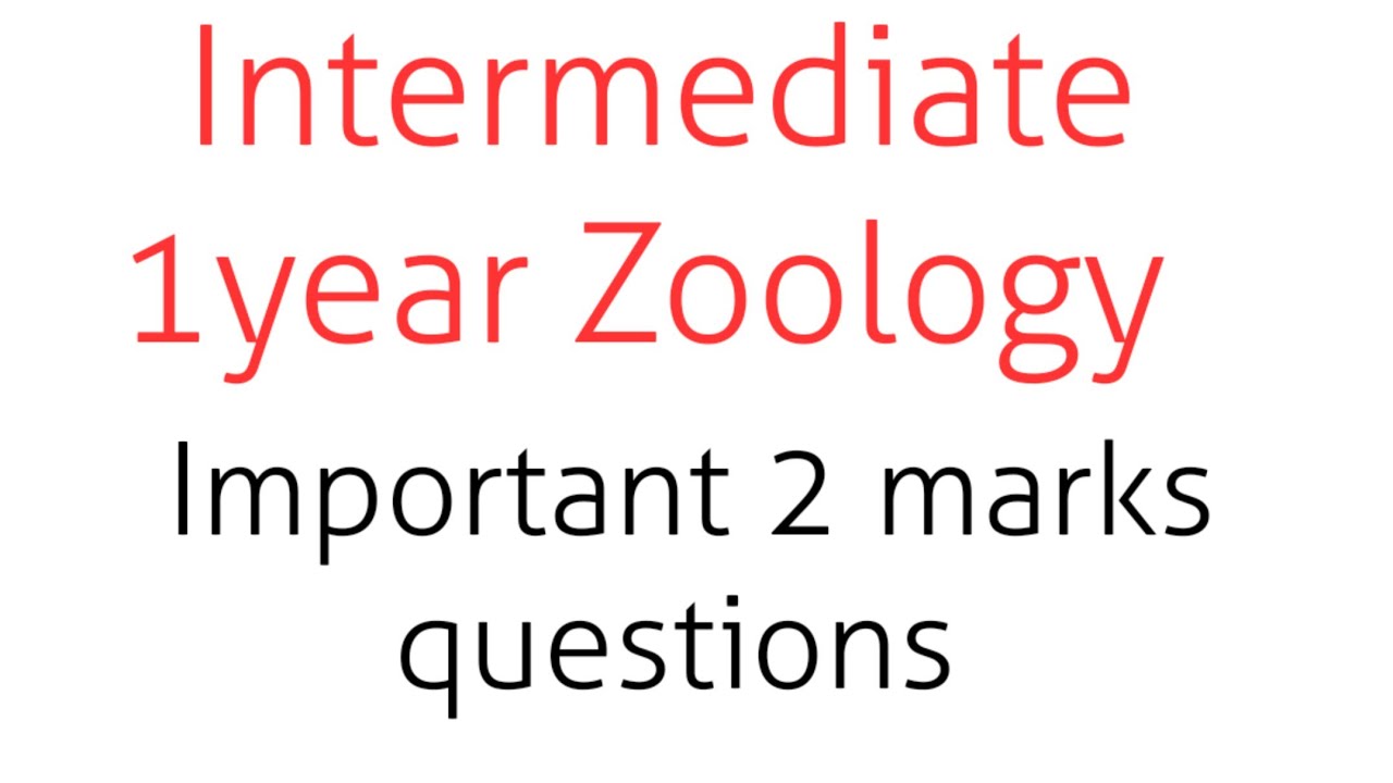 Intermediate 1year Zoology Important 2 marks questions (metagenesis)(ANIMAL DIVERSITY-1)