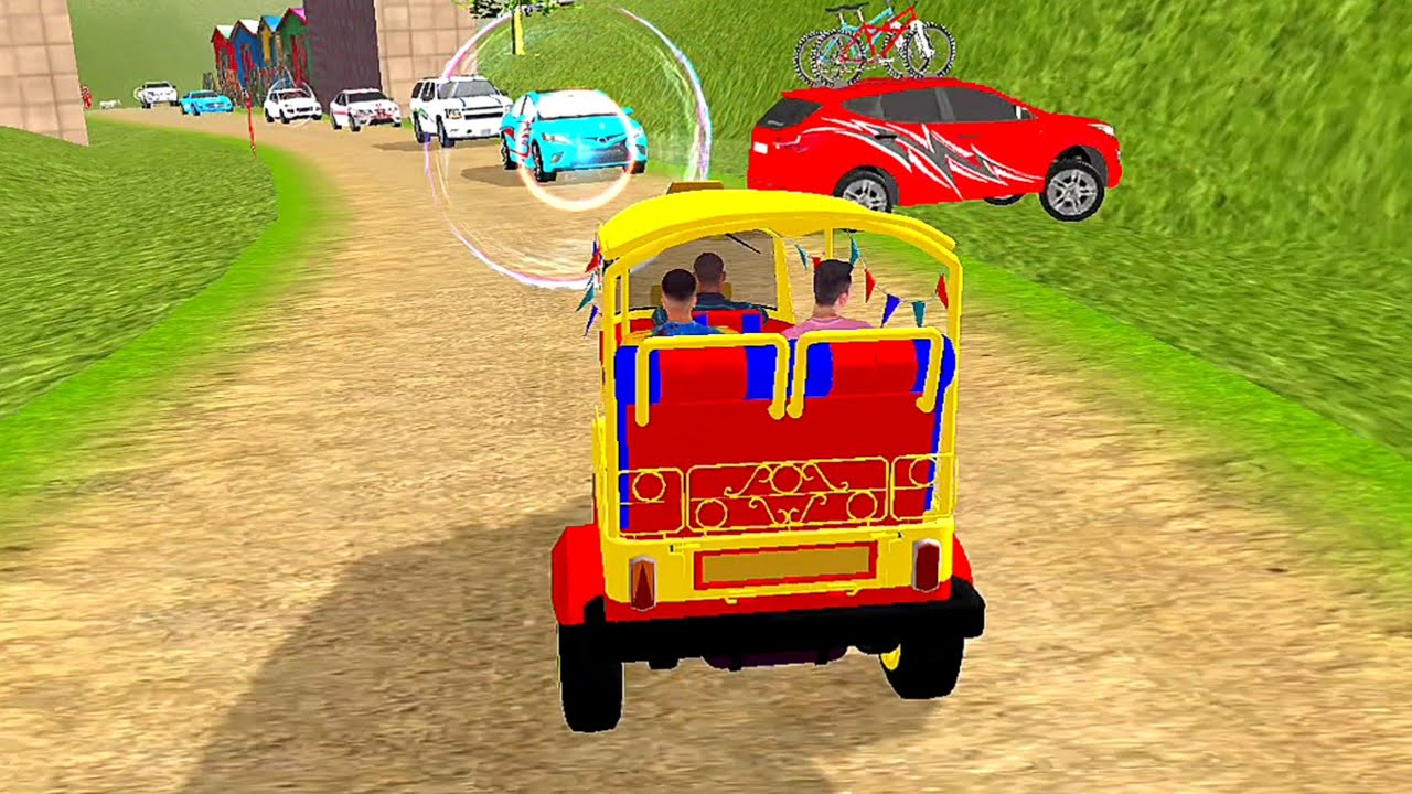 Tuk Tuk tempu game -2 | City Auto Wala Game |Auto Chalane Wala Game |Kenet Gamer GT Road39 😃🔔👍✅