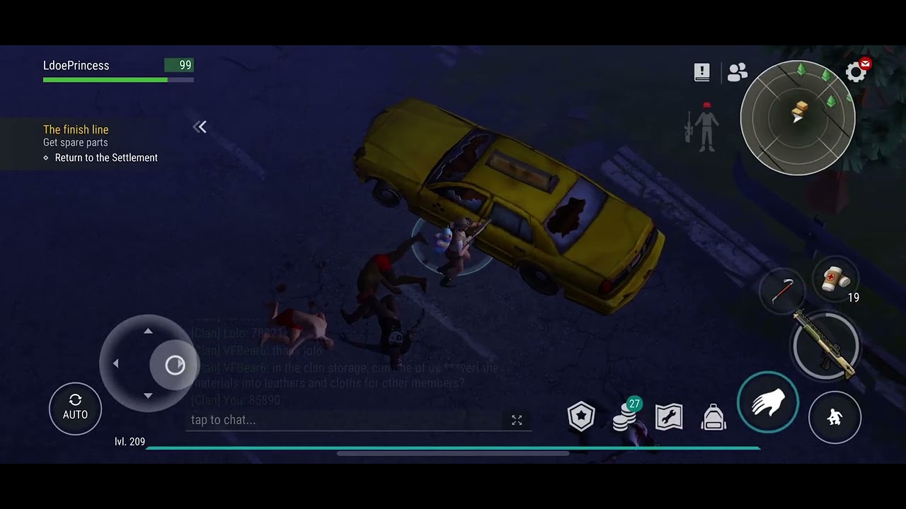 Last day on earth : survival FINISH MINIVAN WITH SPARKPLUGS IN HIGHWAY SETTLEMENT LDOE LDoE