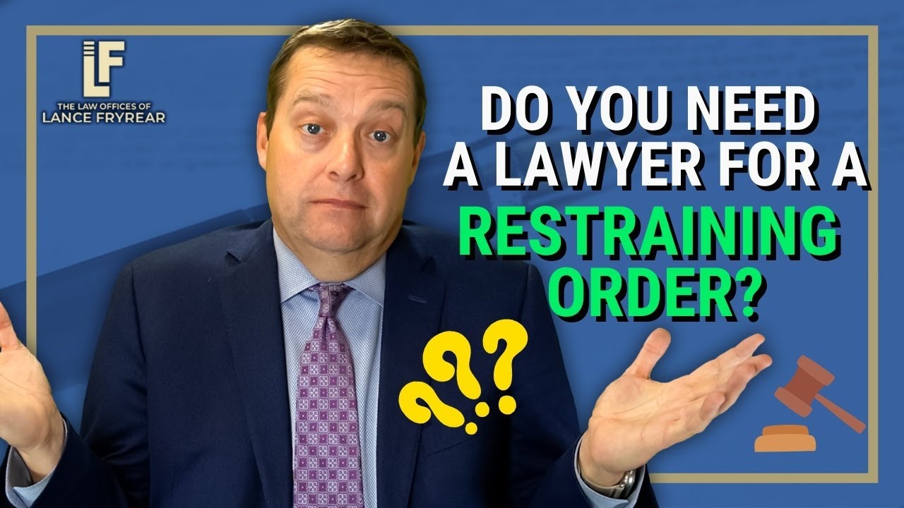 Do You Need a Lawyer for a Restraining Order? | Washington State Attorney