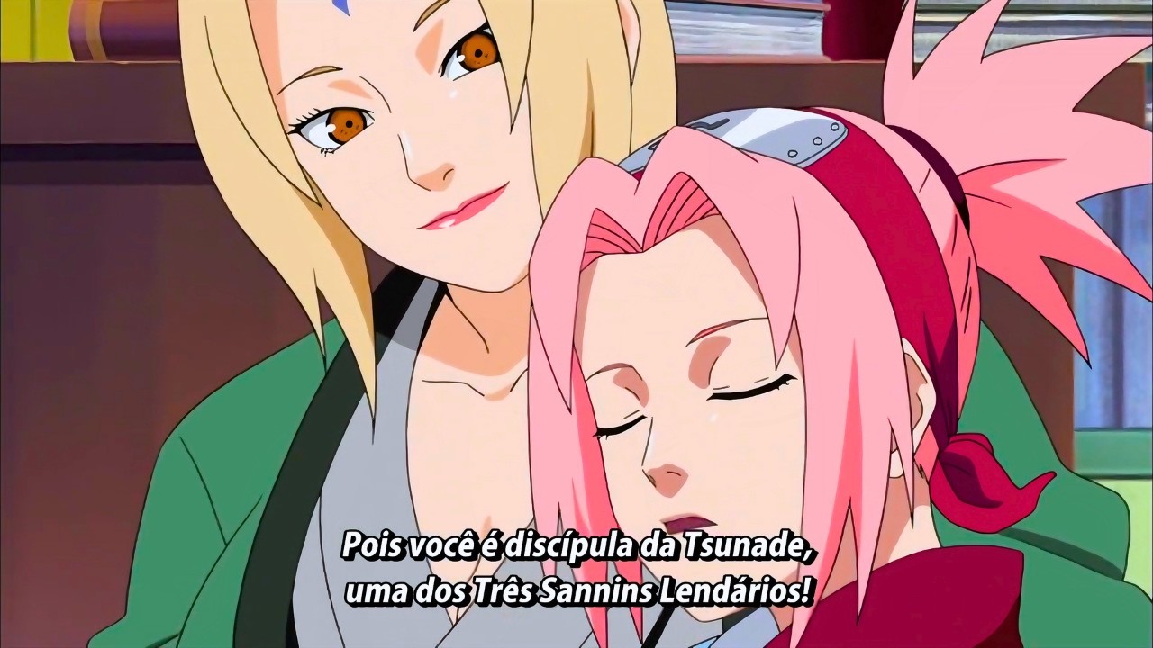 O TREINAMENTO DA SAKURA COM A TSUNADE (ORDEM CRONOLÓGICA)