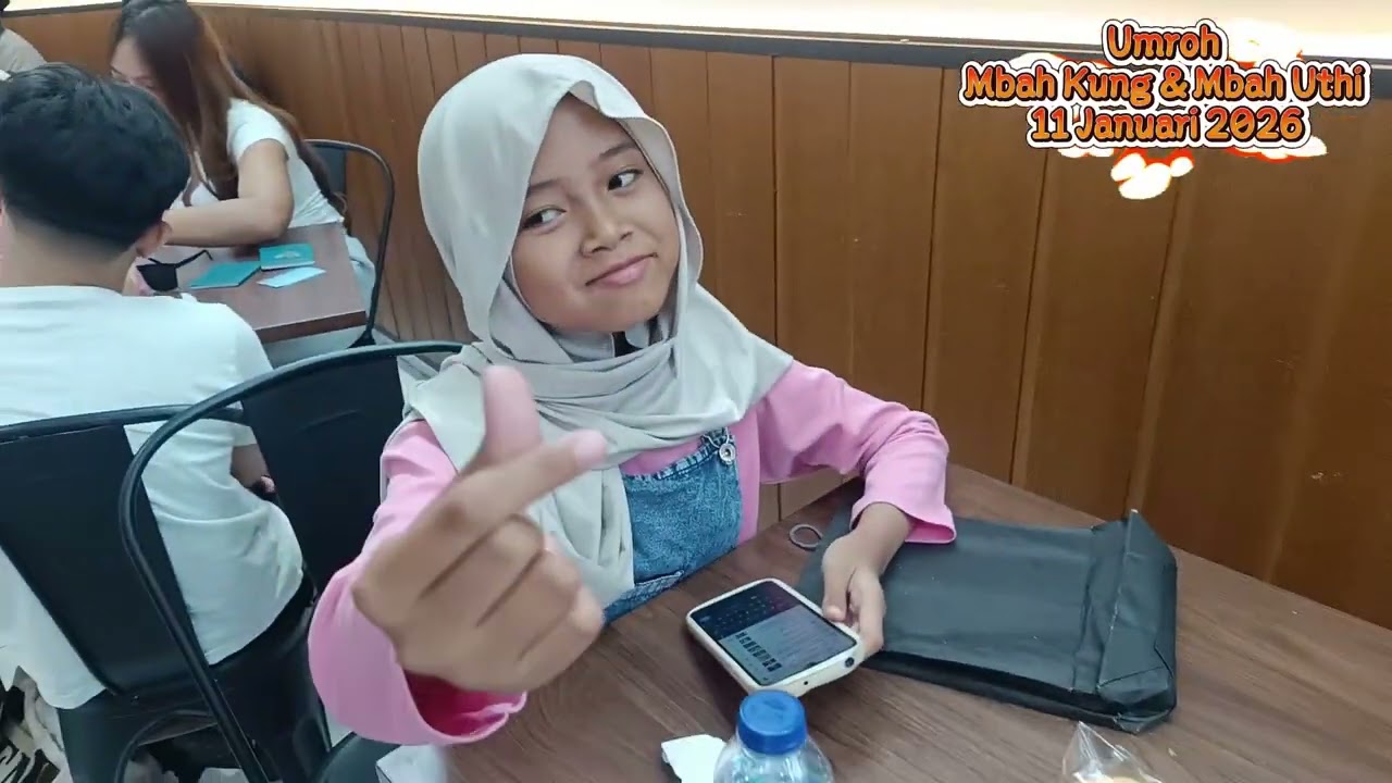 perjalanan Umroh mbah Kung dan Mbah Uthi 11 Januari 2026