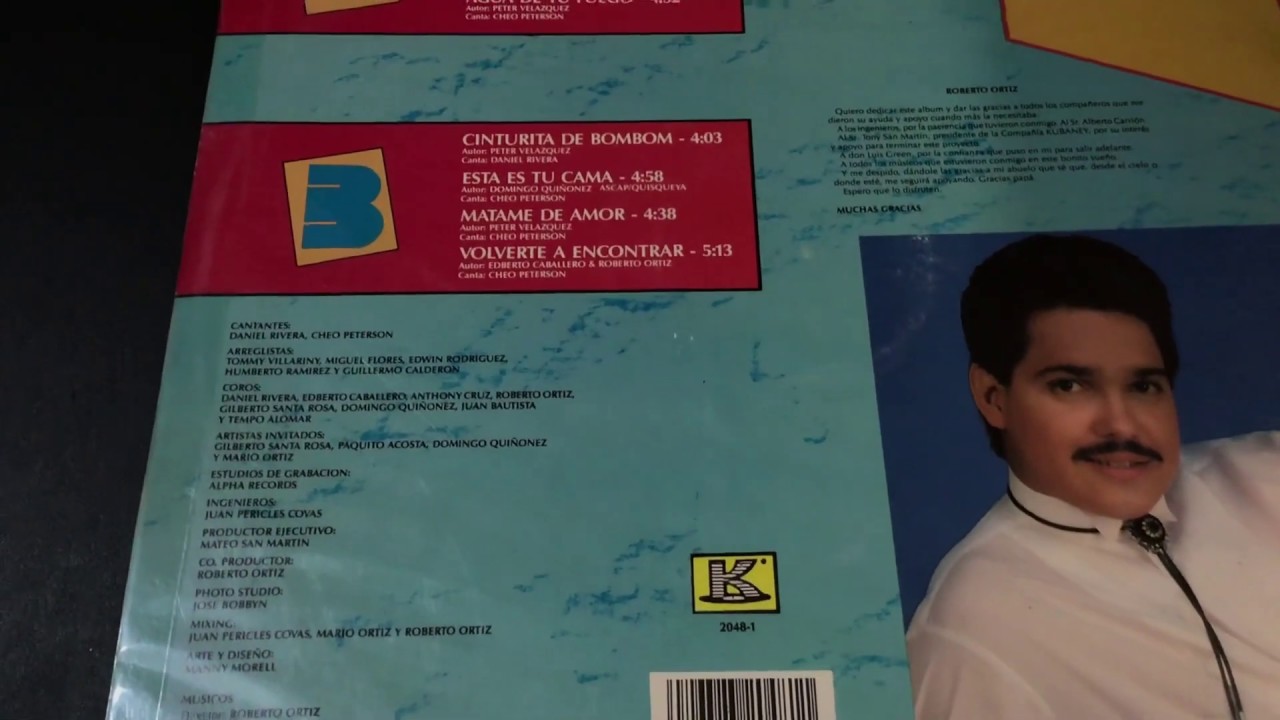 Confesión - Roberto Ortiz y su passion band (La ruleta de amor)