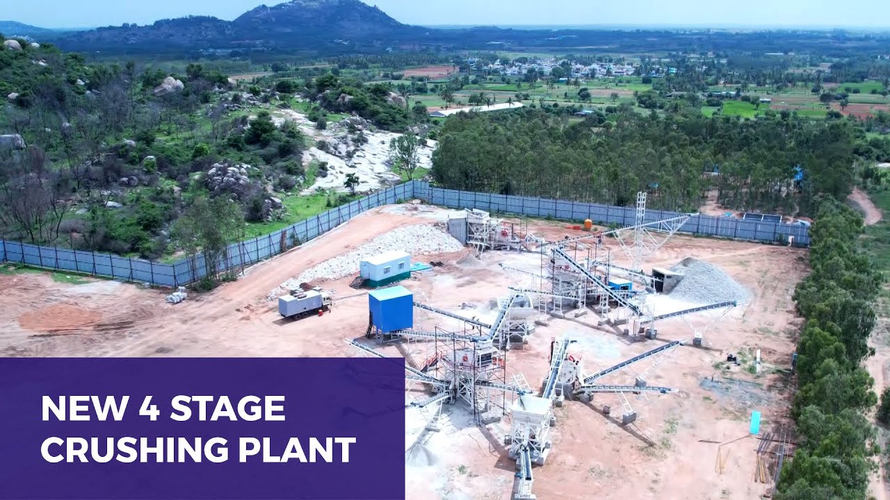 New 4 Stage Crushing Plant Installed at Vemgal, Kolar, India by PROMAN in 2024