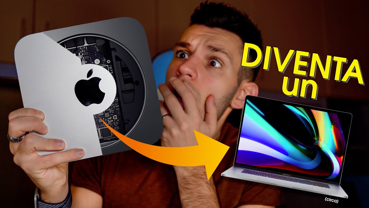 TRASFORMO un MAC MINI in un MACBOOK PRO💻