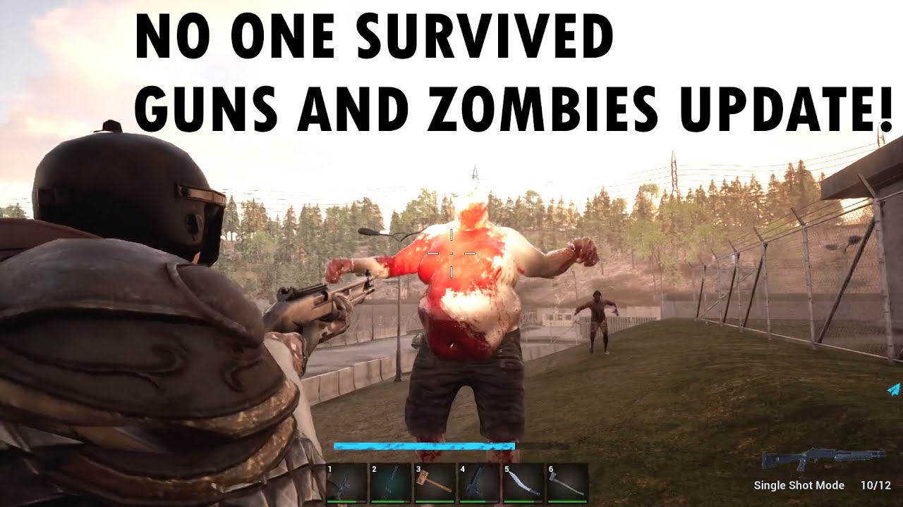 No One Survived - Guns And More Zombies Update!