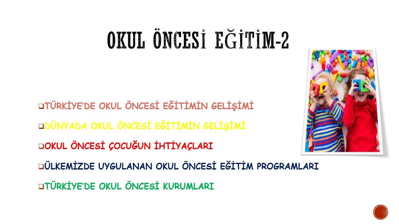 ERKEN ÇOCUKLUK EĞİTİMİNE GİRİŞ-2-2022 OABT OKULÖNCESİ (YENİ SİSTEM)