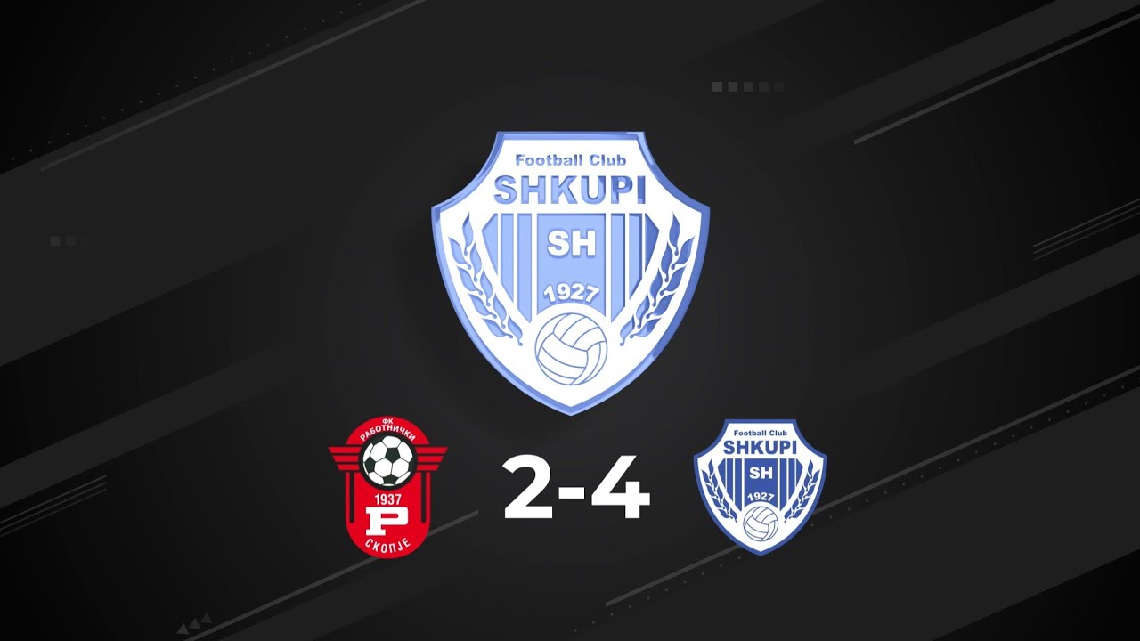 🔵⚪HIGHLIGHTS | Fk Rabotnicki 1937  2-4 Fc  Shkupi 1927 (11.12.2022)🔵⚪