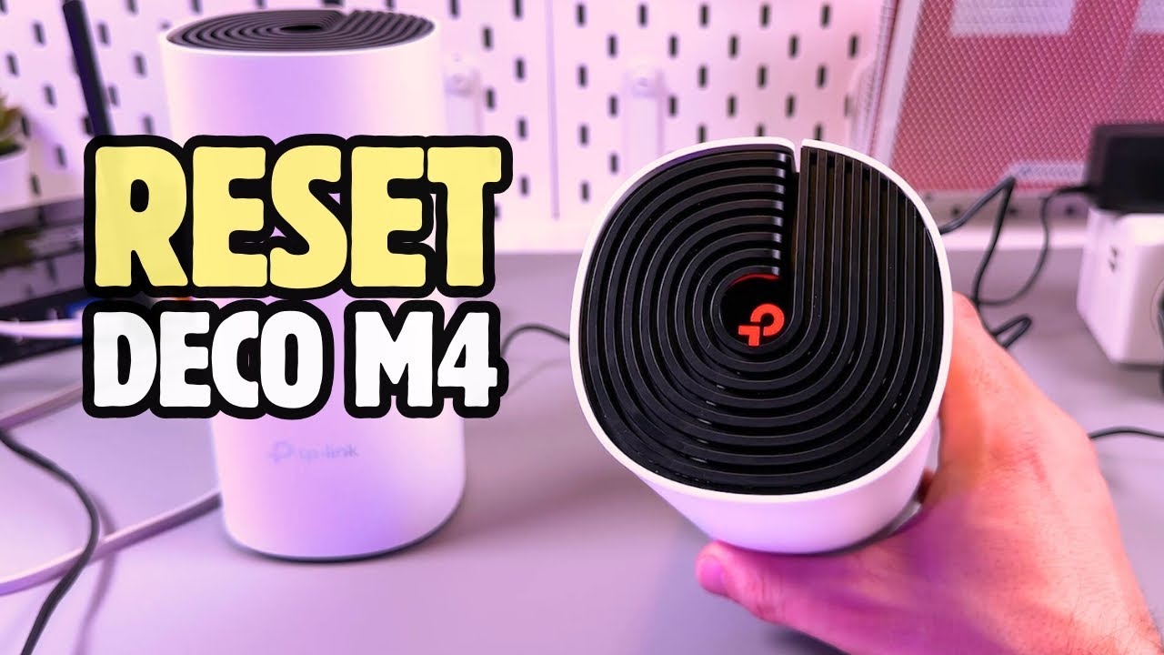 Как восстановить заводские настройки маршрутизатора TP-Link Deco M4