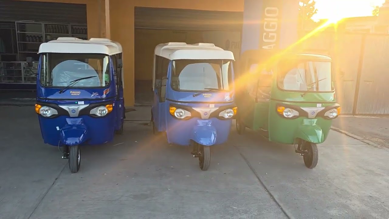 Piaggio en Xoxocotla, Morelos.