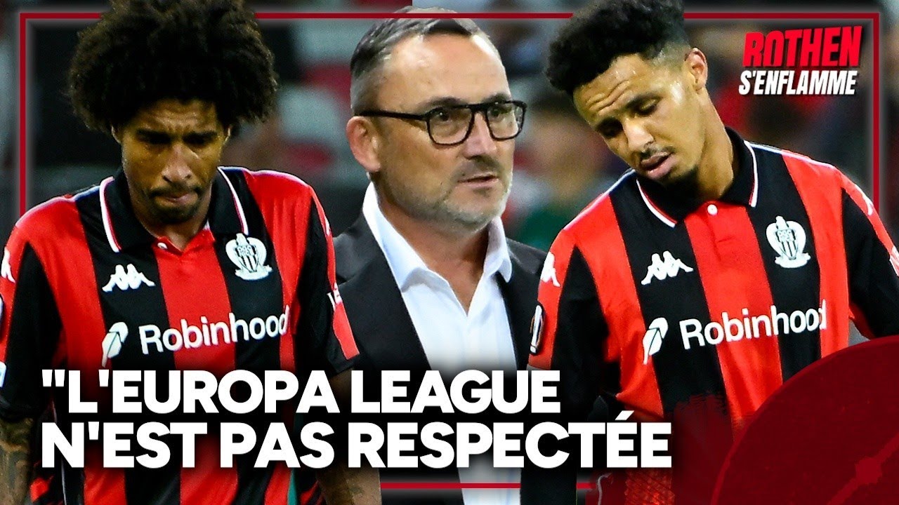 "L'Europa League n'est pas respectée en France" fulmine Rothen