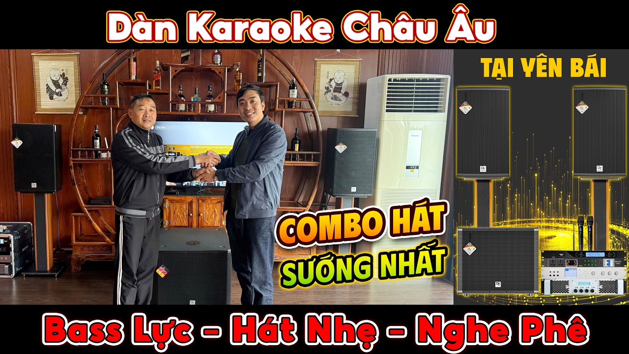 Bass Lực – Hát Nhẹ – Nghe Phê! Bộ Dàn Karaoke Gia Đình DT Radius 12Pro Tại Yên Bái