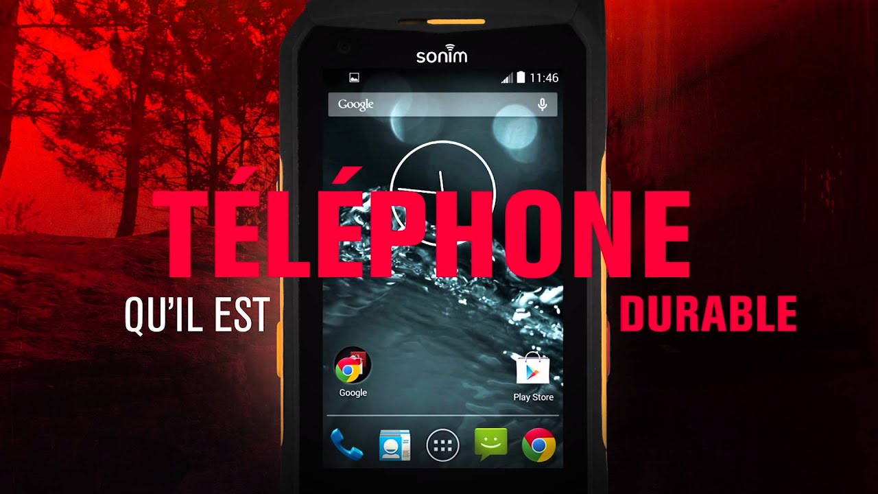 Sonim XP7 - The world's most rugged smart phone (French)