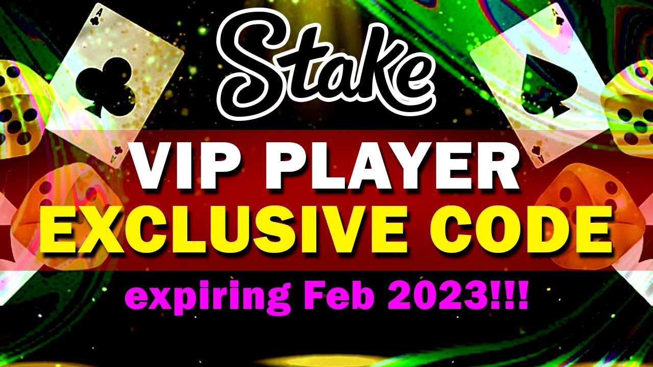 Stake Promo Code 2023 - FREE VIP STAKE BONUS CODE!