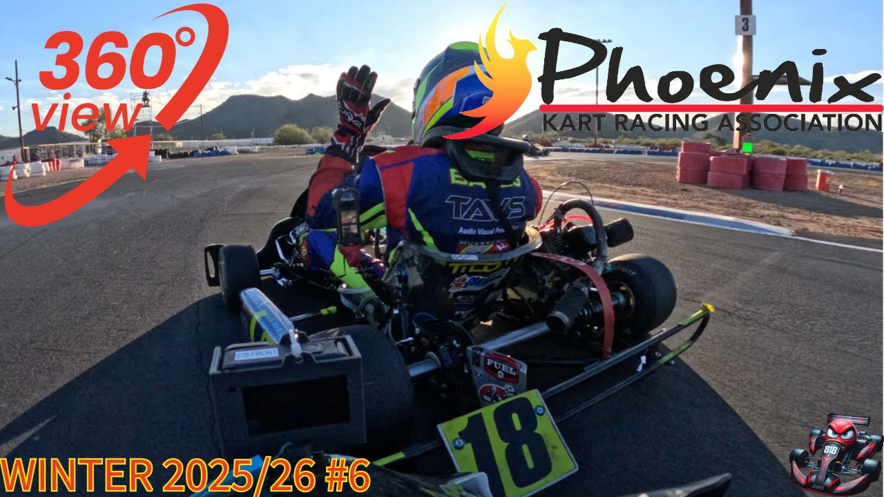 360° @ PKRA 2025/26 Winter #6 LO206 Sr. Main (Full Track CW) 1-4-2026 (Finished P11)