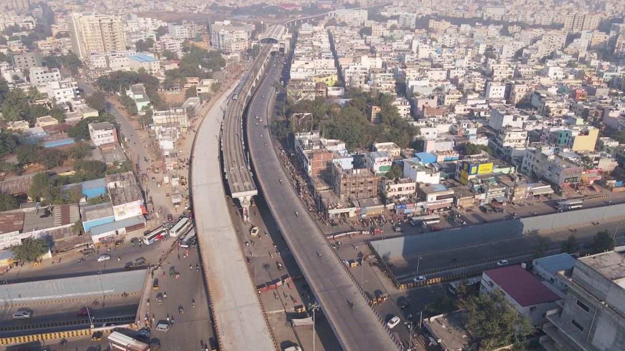 L B Nagar new RHS flyover Ready for Opening | #hyderabad #infrastructure