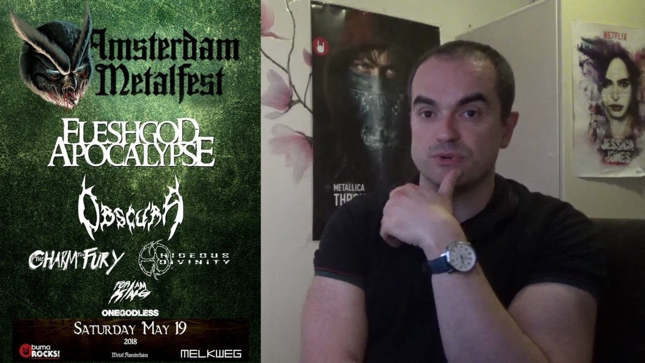 Review Amsterdam Metalfest 19th of May 2018