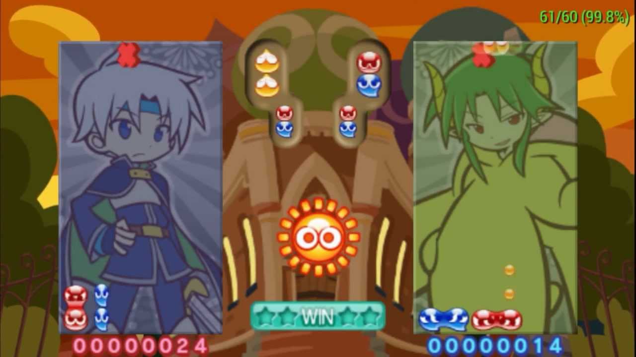 Taking on Puyo Puyo 20th Anniversary's Challenge Mode