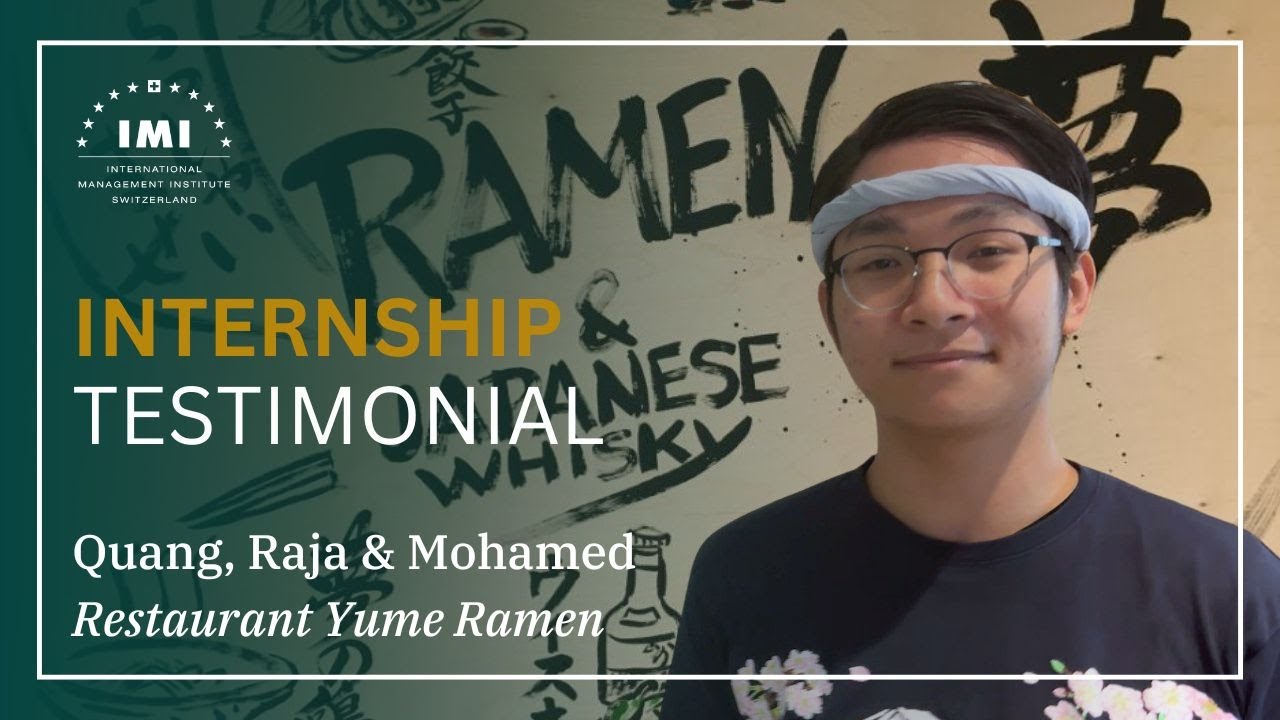 Behind the scenes at a Swiss culinary internship - Student testimonials with Mohamed, Quang and Raja