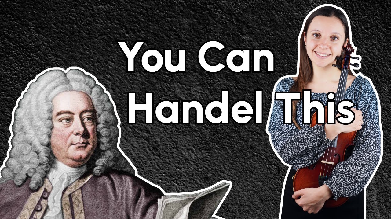 Handel Violin Sonata in F Major, Allegro Violin Tutorial