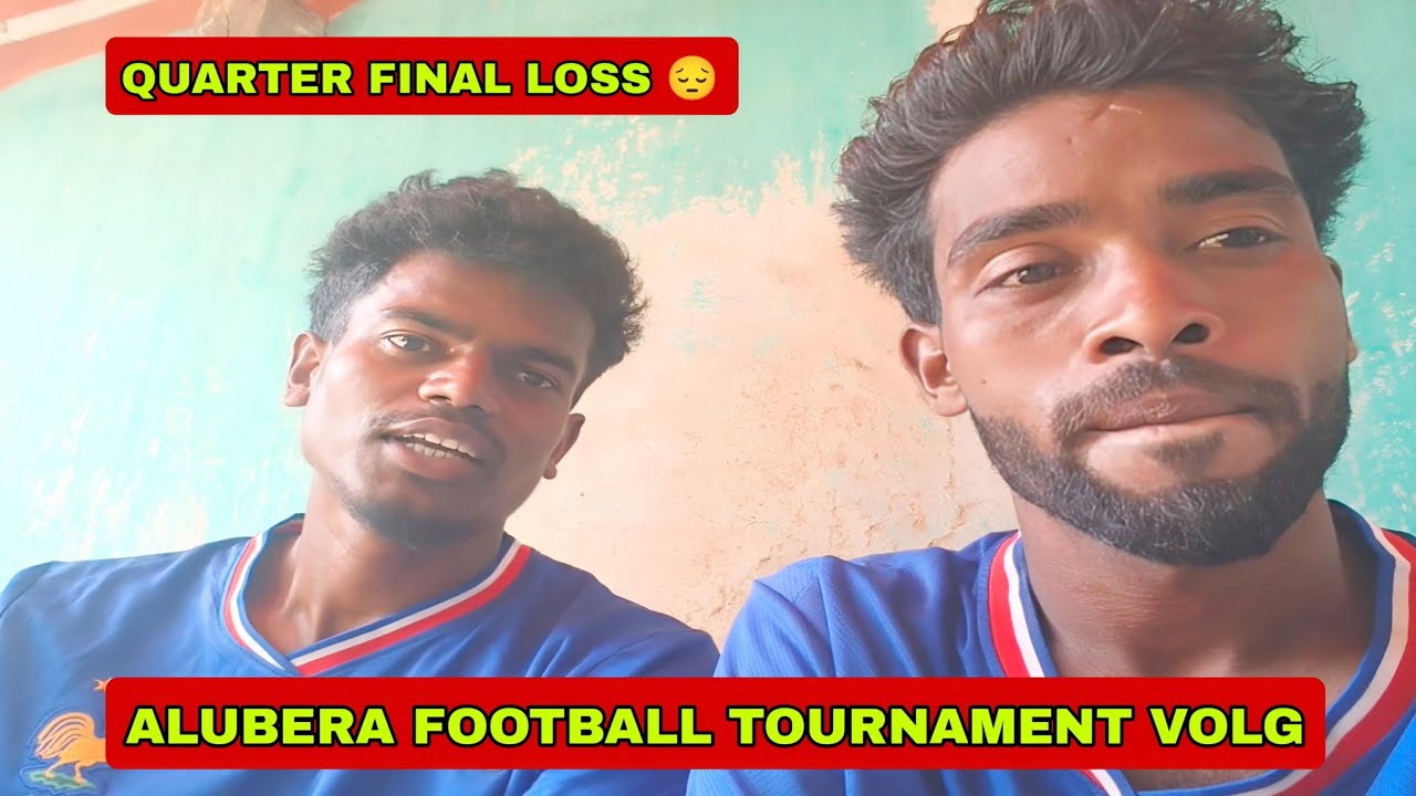 Alubera Main Quarter Final Haare 😔⚽|| vlog video|| remix jamshedpur||@manohargaming 