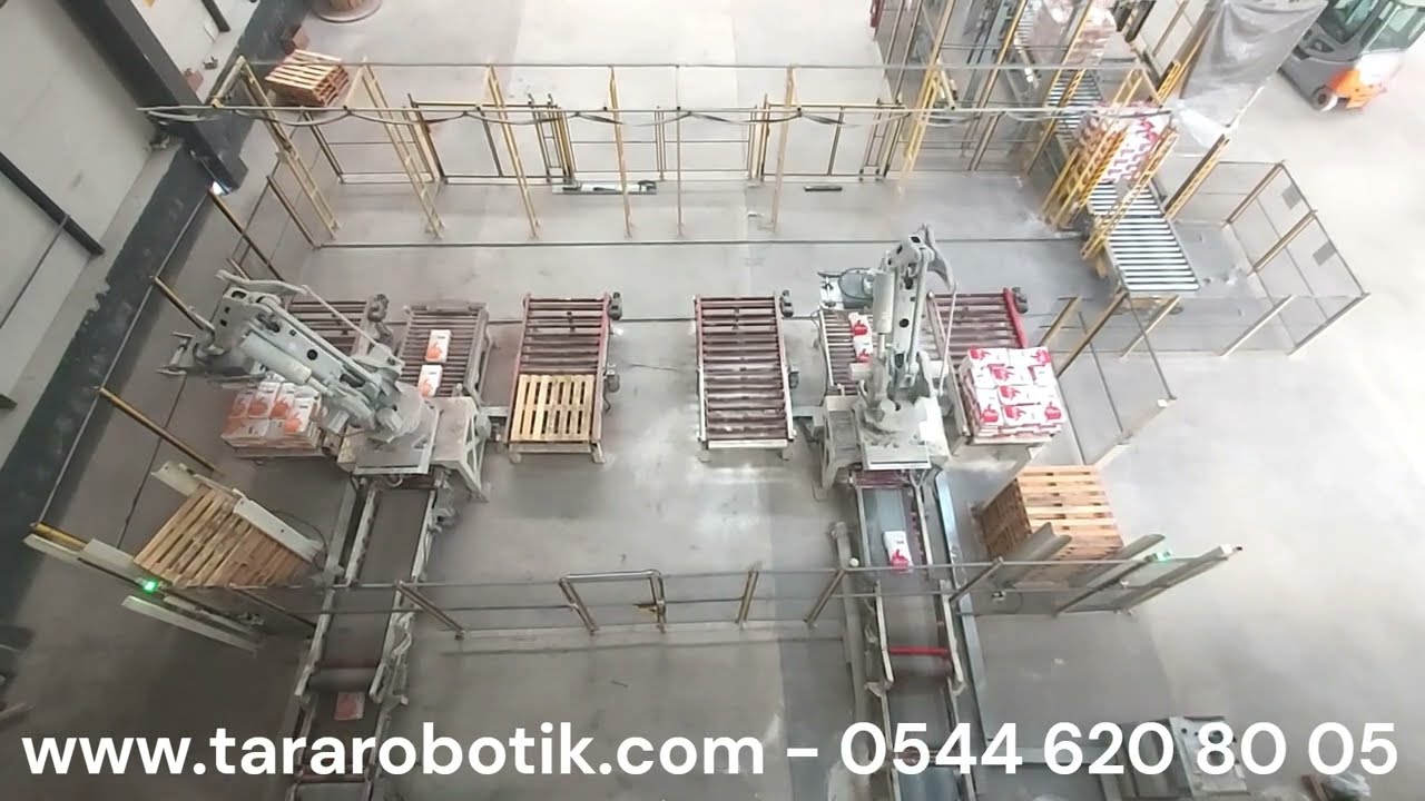 Torba Paletleme Robotu! Yorucu Paletleme İşlerini Robota Bırakın Çalışanlarınızın Konforunu Artırın🚀