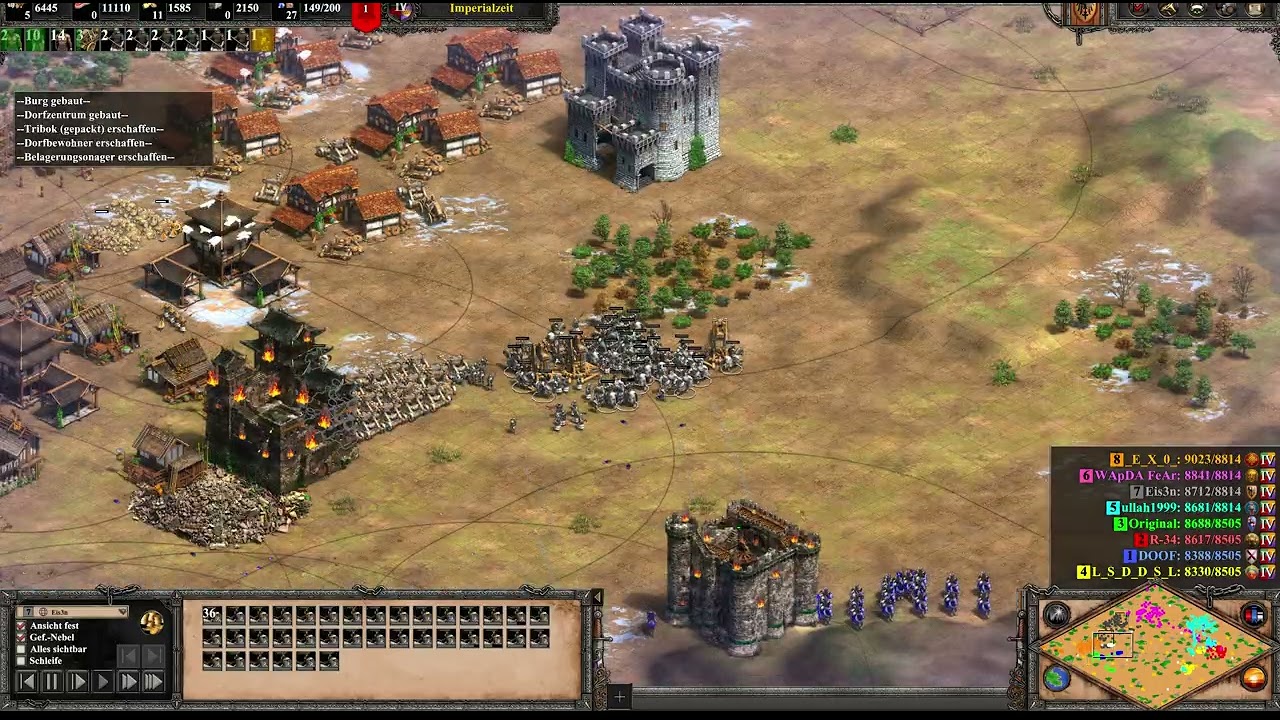 TEUTONS with Ullah1999, WapdaFear and EXO against Original, LSDDSL, R34 and DOOF I Runestone