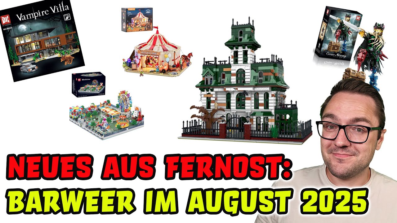Gruselhäuser, Freizeitparks und geniale Modulars: Barweer-Neuheiten August 2025