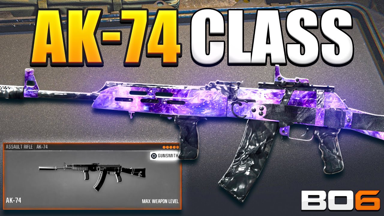 *BUFFED* AK74 CLASS is CRACKED in BO6 Season 4! 🔥 (AK74 Best Class Setup)