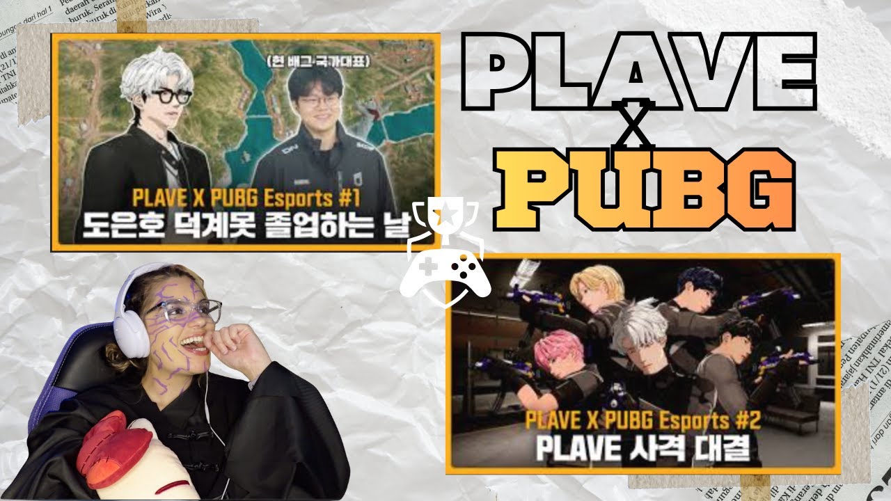 PLAVE X PUBG Esports #1 & #2  REACTION