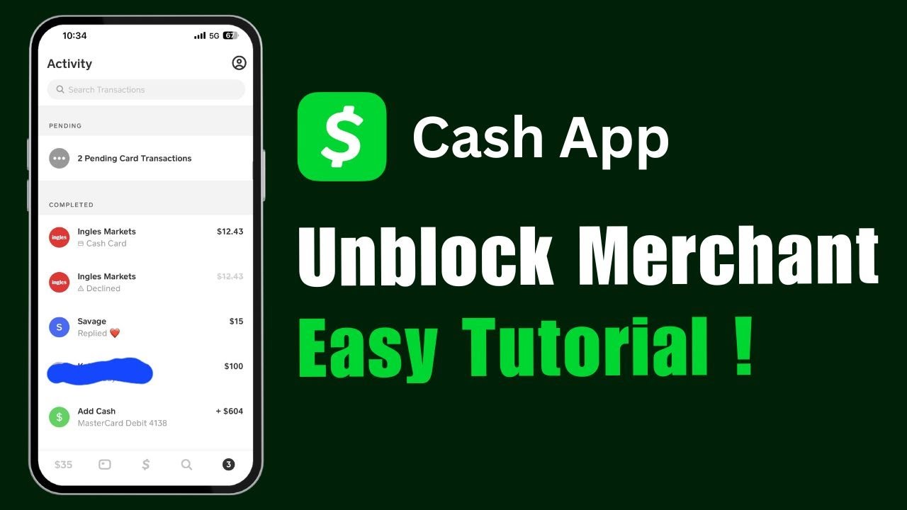 How to Unblock Merchant on Cash App !