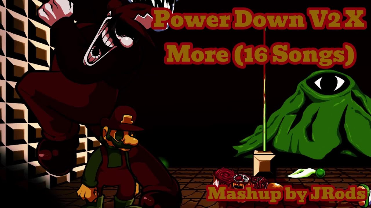 [FNF Mashup] Power Down V2 X More | 16 Songs