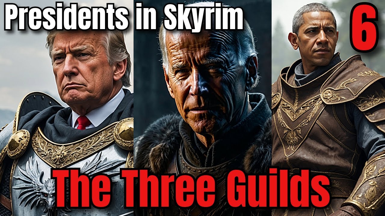 Presidents “PLAY” Skyrim | (Series 1) Skyrim's Secret Societies EXPOSED