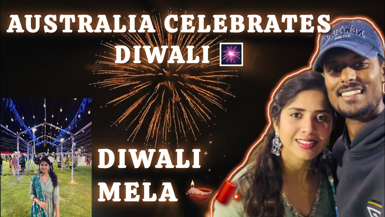 Perth Turns Into Mini India 🇮🇳🇦🇺|  #DiwaliMela2025 #PerthVlog #DiwaliInAustralia #festivaloflights 