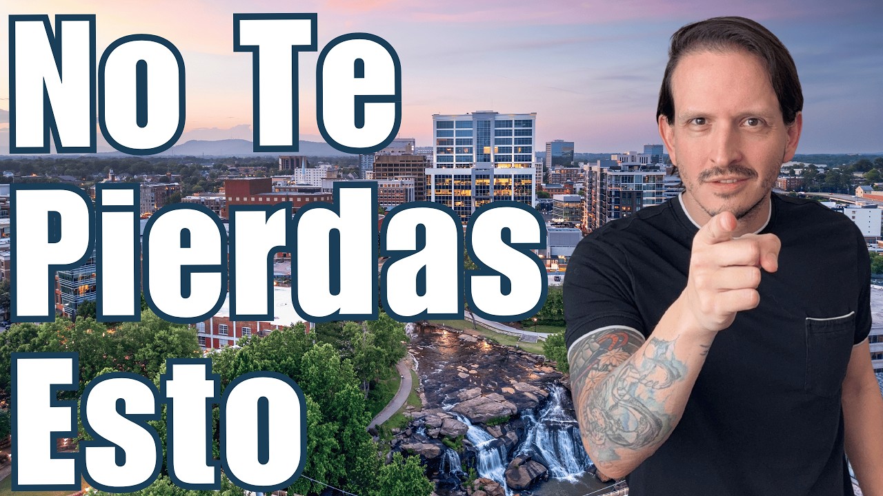 Por esto la gente se enamora de Greenville, SC | Top 10 cosas para hacer