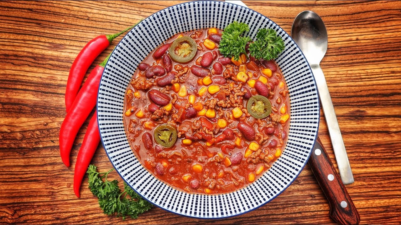 Chili con Carne aus dem Dutch Oven