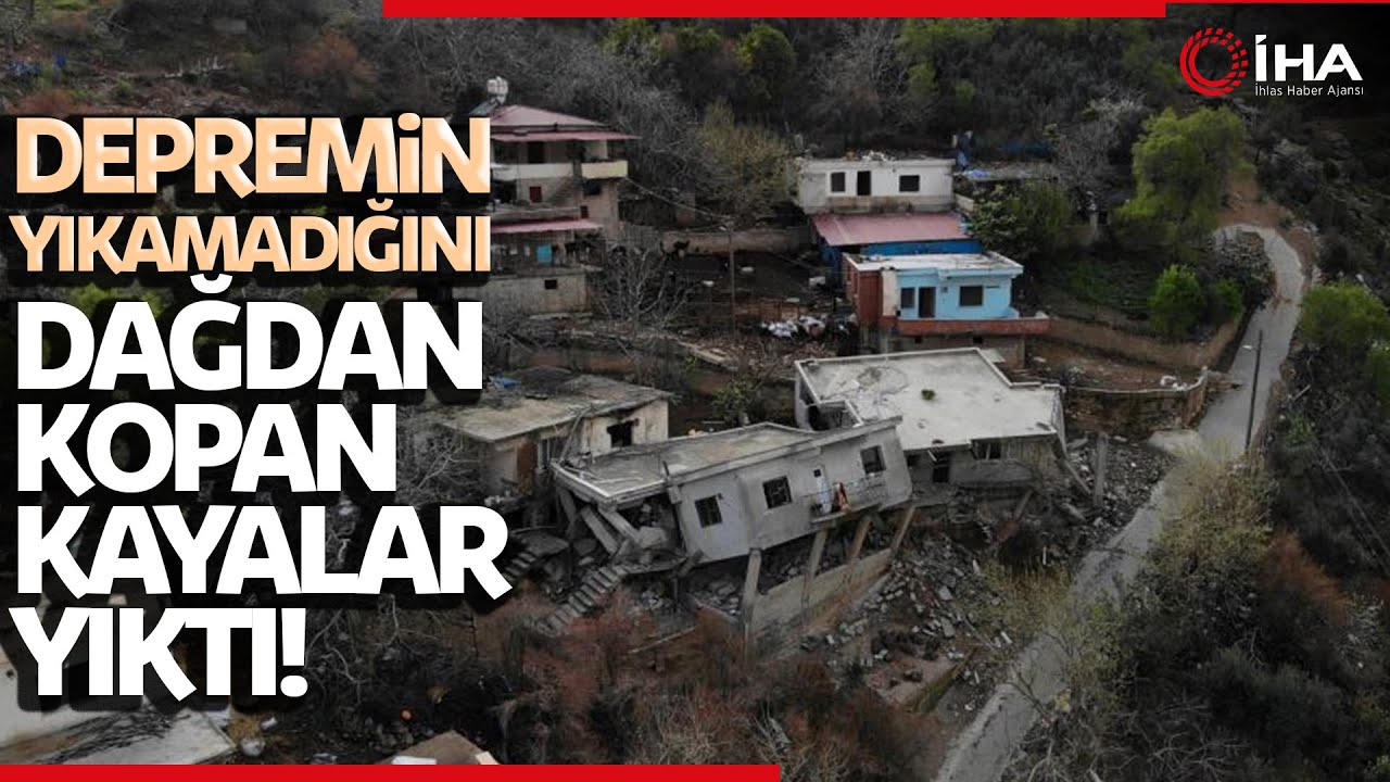 Hatay'da Bir Mahalle Deprem Nedeniyle Tamamen Terk Edildi