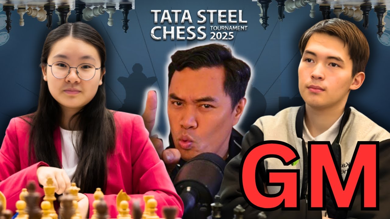 Nagpa YANIG Sa Round 1 Si Miyaw Miyaw! | IM Miaoyi vs GM Nogerbek Tata Steel Challengers 2025